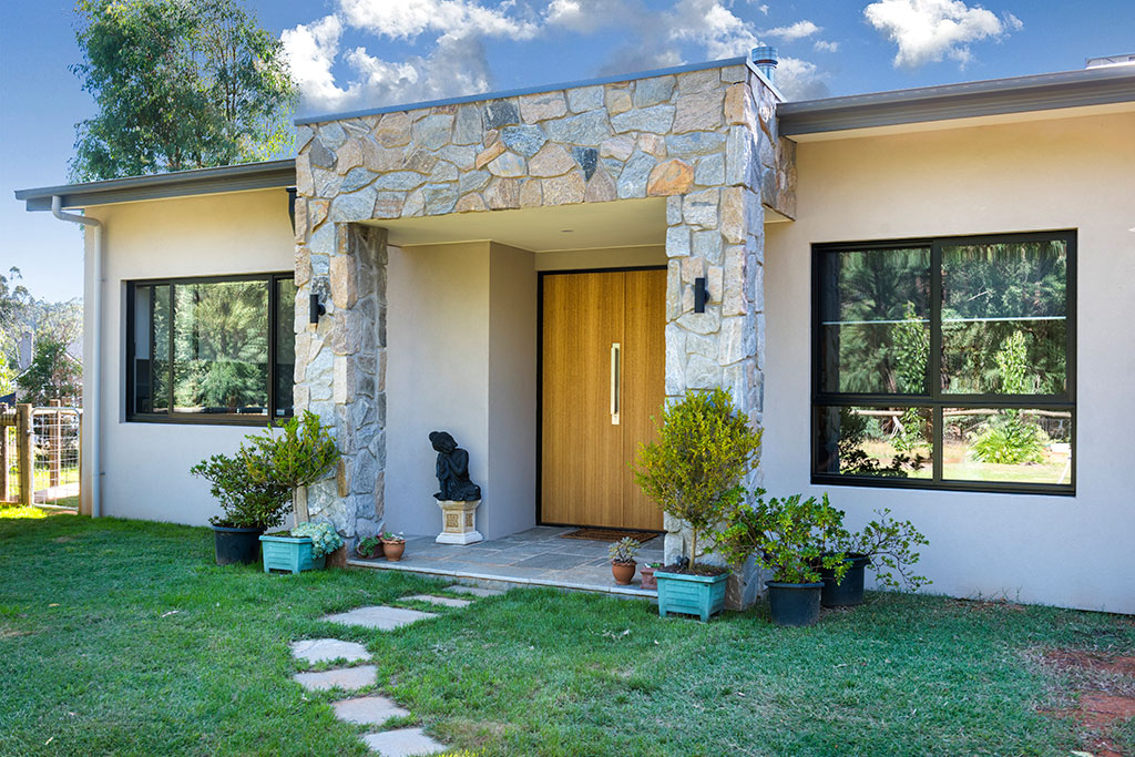 Feature Stone Custom Home